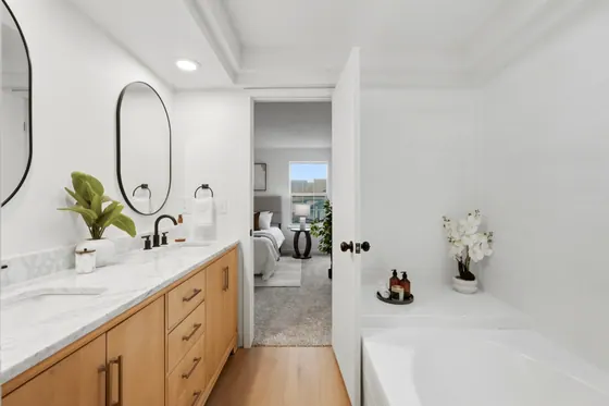 Home staged by StagingEstate at 1163 S Flower Cir