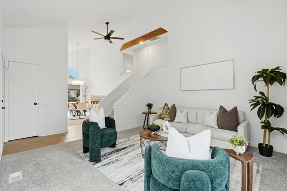 Home staged by StagingEstate at 1163 S Flower Cir