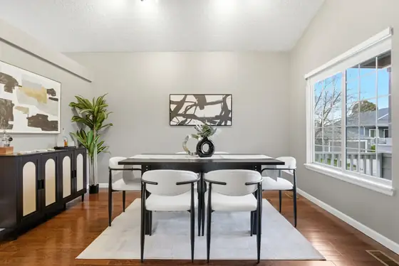 Home staged by StagingEstate at 16875 Maple Crest Dr