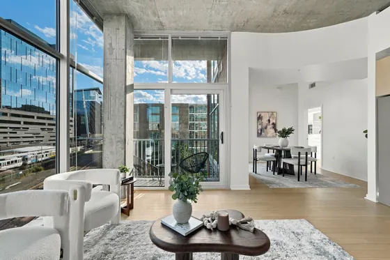 Home staged by StagingEstate at 1700 Bassett St #516