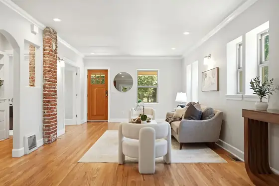 Home staged by StagingEstate at 1847 S Ogden St