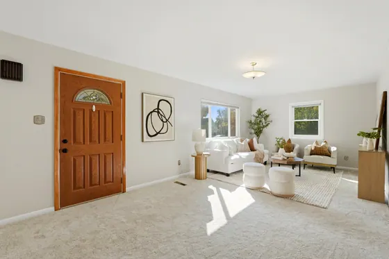 Home staged by StagingEstate at 2401 Ingalls St
