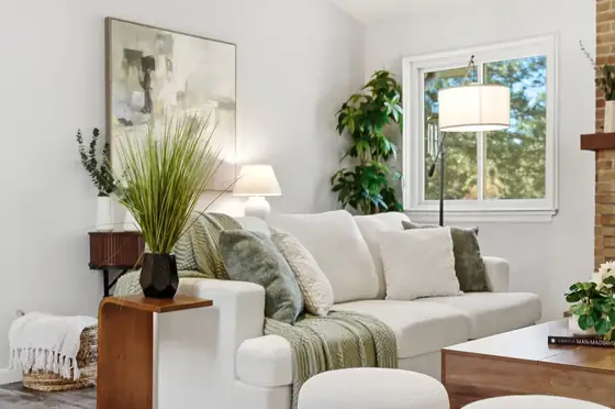 Home staged by StagingEstate at 7923 Lakeshore Dr