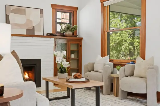 Home staged by StagingEstate at 953 N Fillmore St
